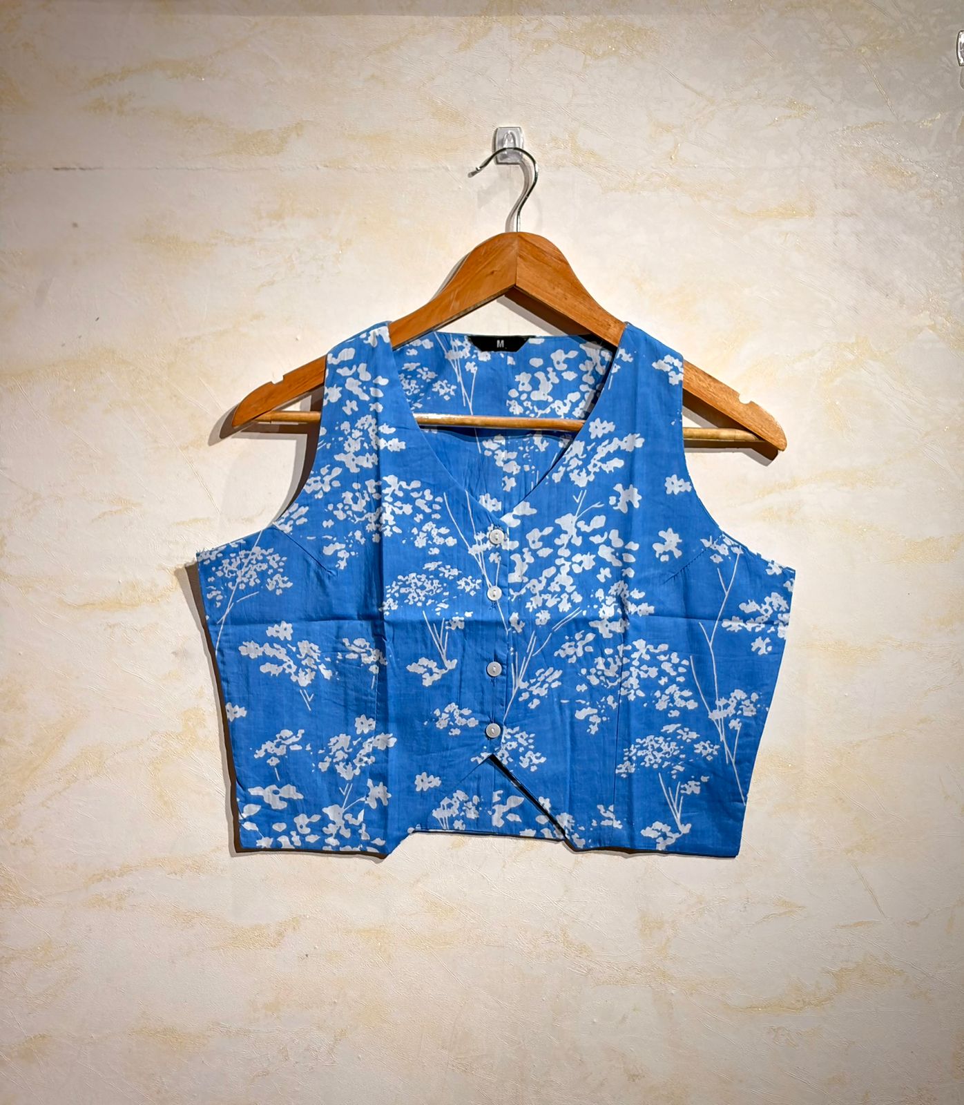 Sleeveless Cotton Top
