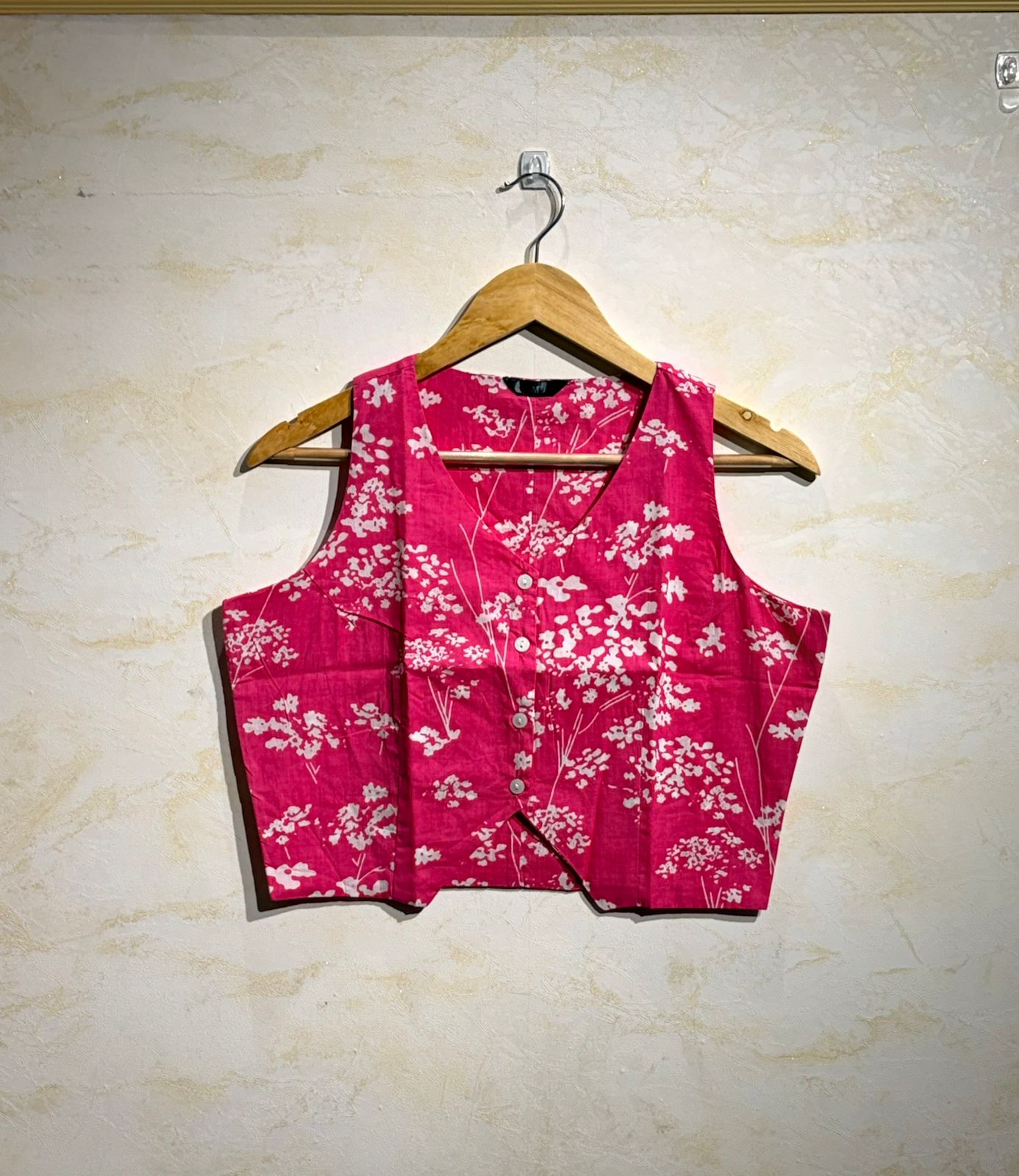Sleeveless Cotton Top