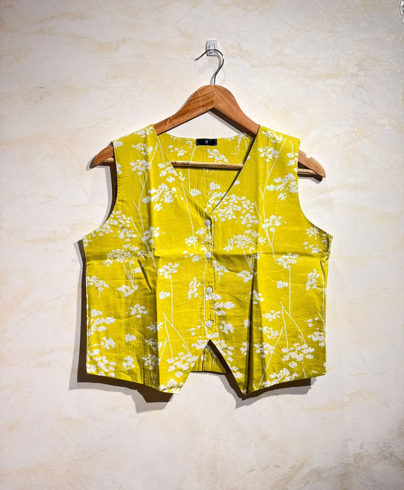 Sleeveless Cotton Top